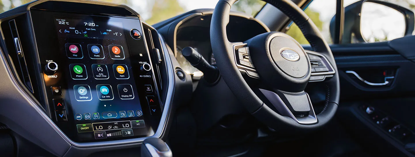 New, updated infotainment system