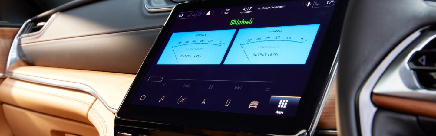 PREMIUM MCINTOSH® SOUND SYSTEM WITH 19 SPEAKERS