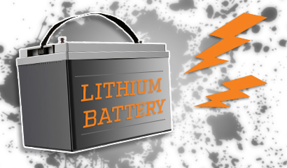 All New Lithium Battery as standard!