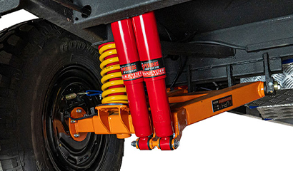All New independent suspension