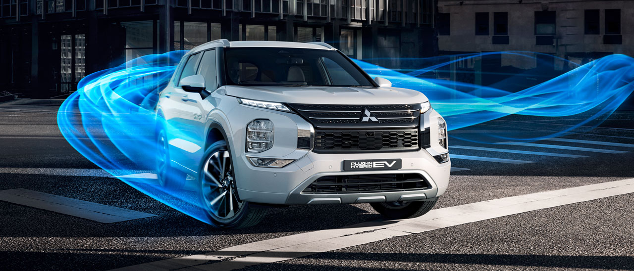 More range. More choice. Mitsubishi Plug-in Hybrid EV.
