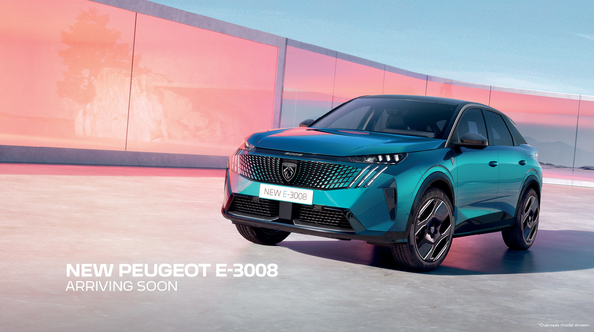 ALL-NEW 100% ELECTRIC PEUGEOT E-3008 COMING SOON