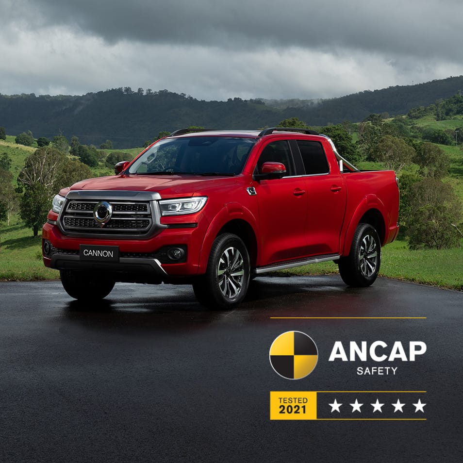 Safety 5-Star ANCAP Rating