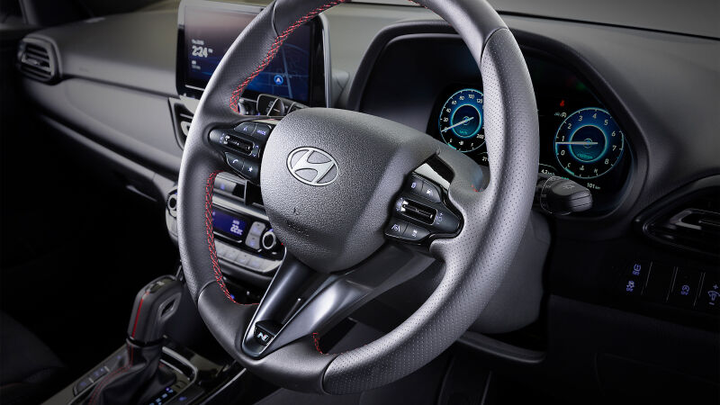 Heated steering wheel