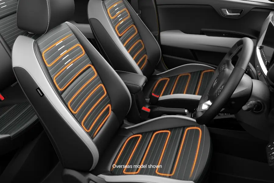 Kick back | Heated front seats