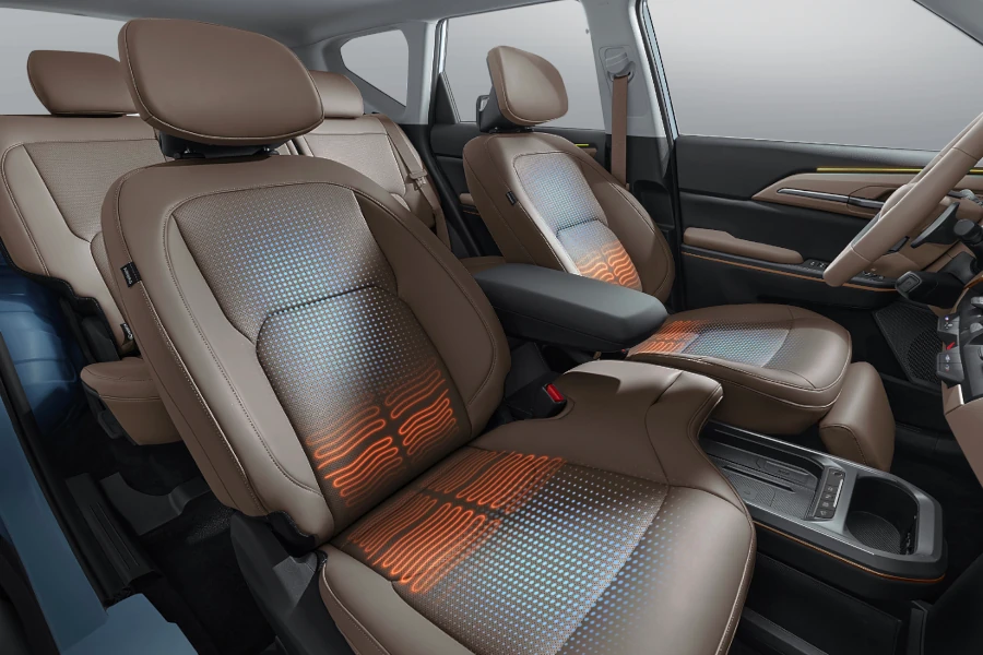 Heated & ventilated front seats