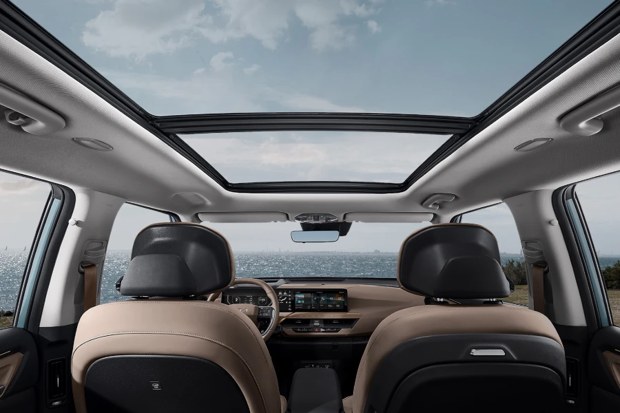 Panoramic sunroof