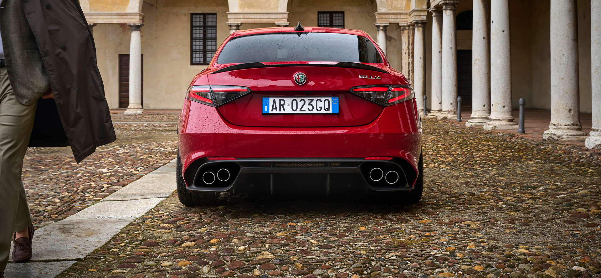 Iconic shape of its rear lights