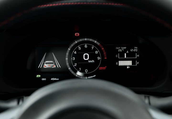 Digital instrument cluster