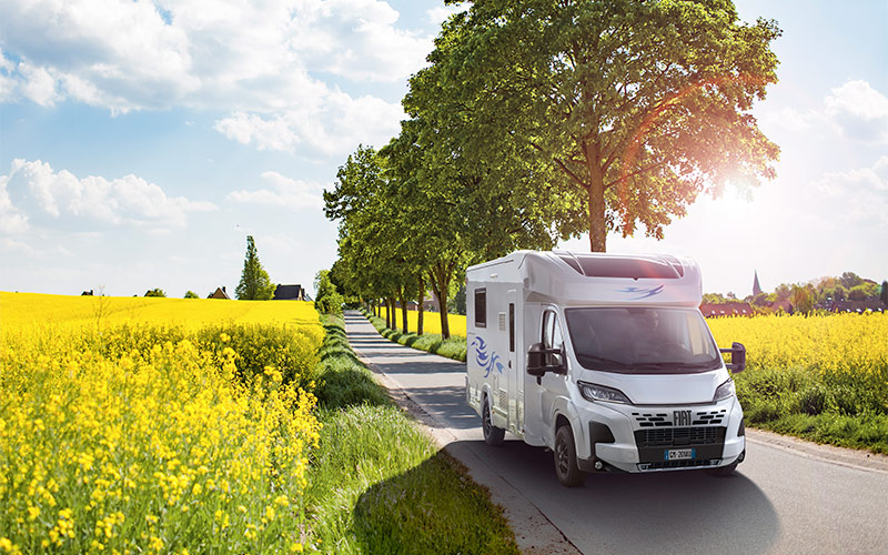The variable geometry motorhome base with the best quality.