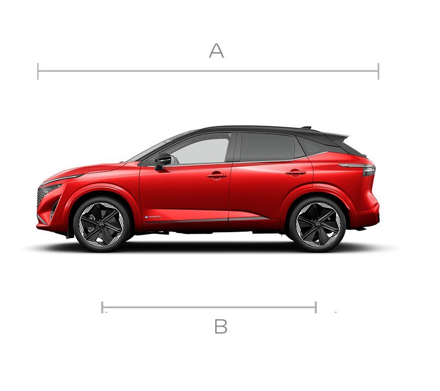 Nissan QASHQAI dimensions