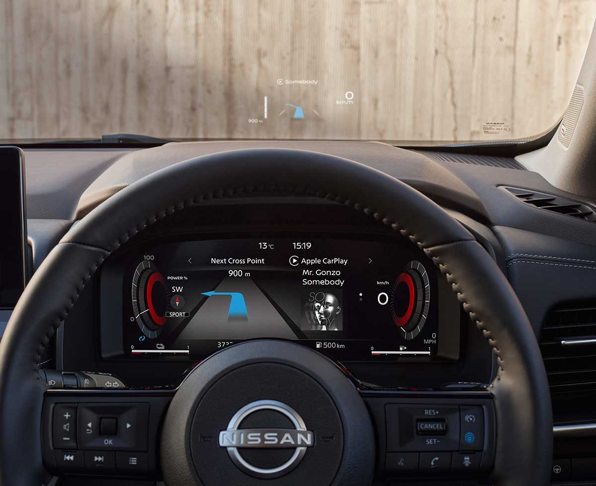 10.8” HEAD UP DISPLAY