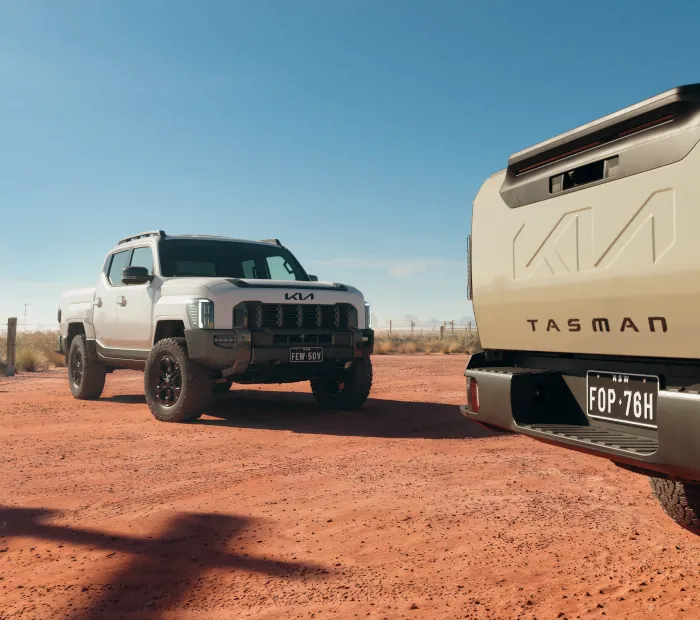The Kia Tasman.