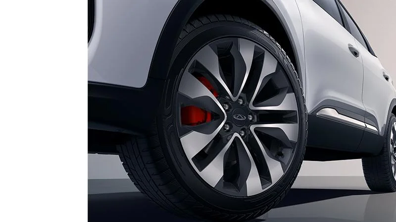 Multi-spoke alloy wheels