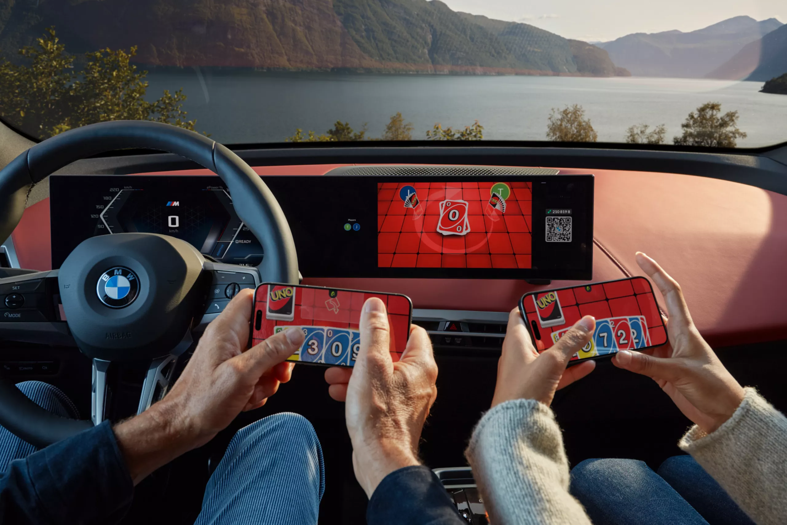 Your BMW becomes a games console.