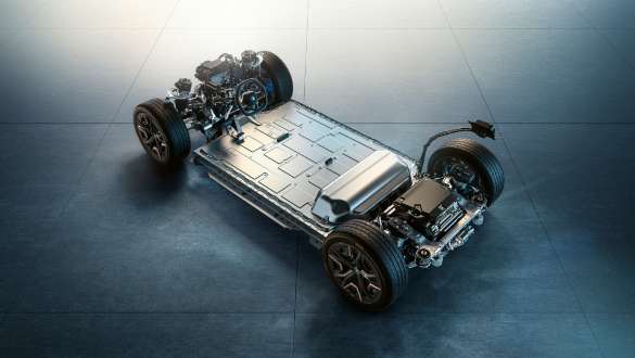  BMW iX M60 drivetrain.