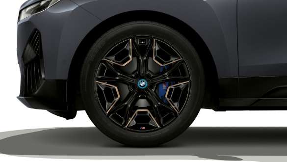 22" M aerodynamic wheels 1023 Bicolour Titanium Bronze.