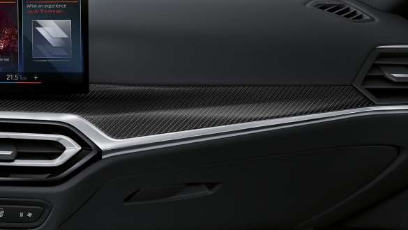  M interior trims 'Carbon Fibre'.