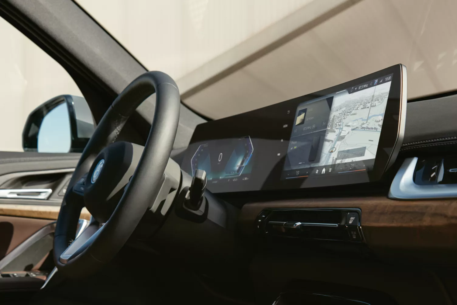 Intuitive controls in the cockpit.