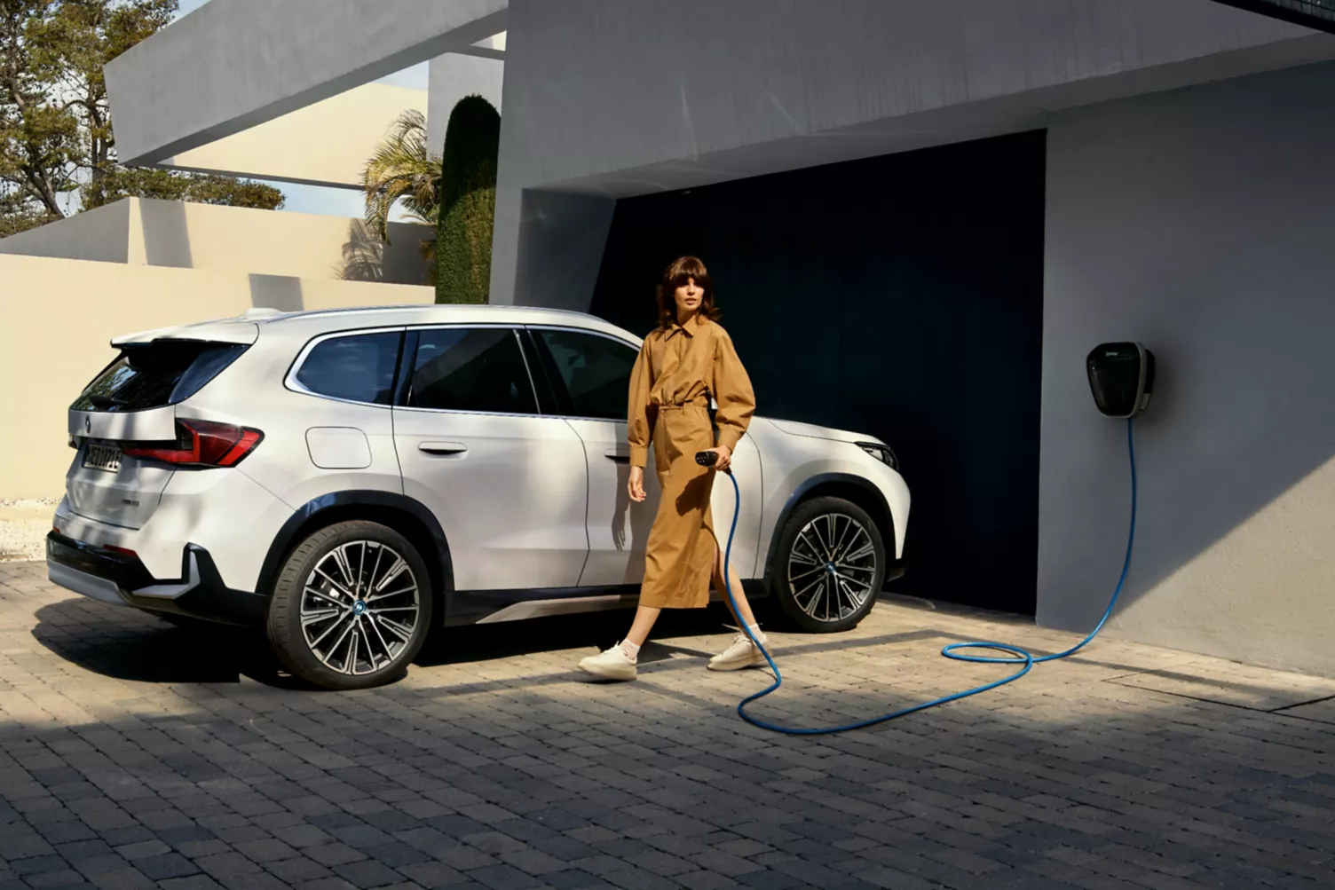 Charging at home.