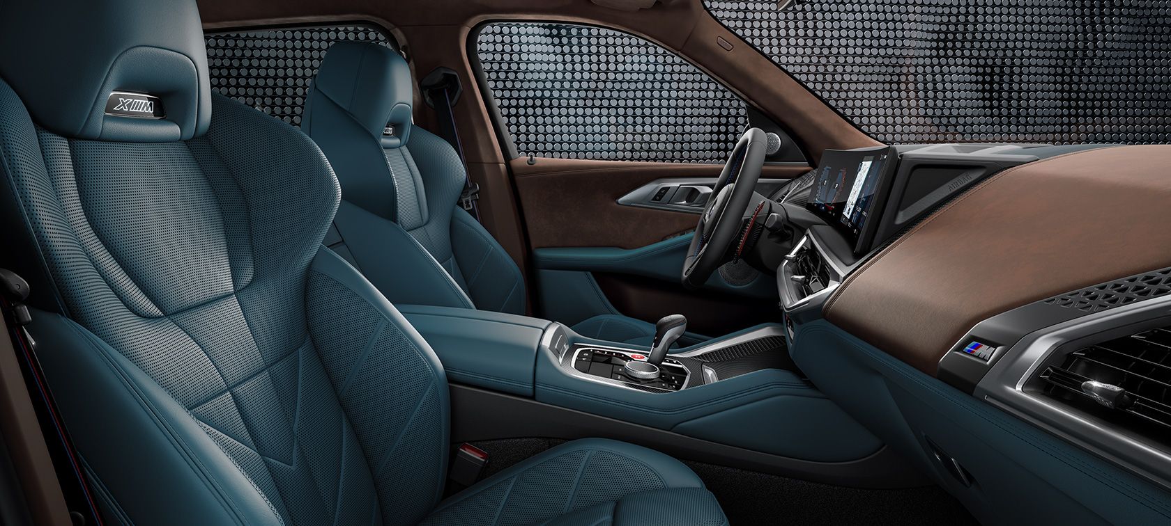 THE INTERIOR DESIGN OF THE BMW XM.