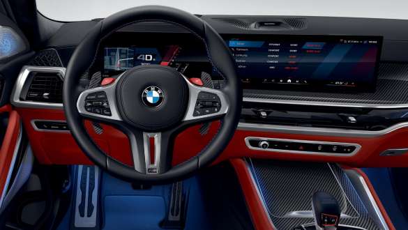  M specific instrument cluster.