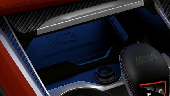  Wireless charging tray.