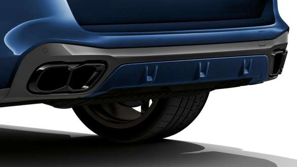  M Sport exhaust system.