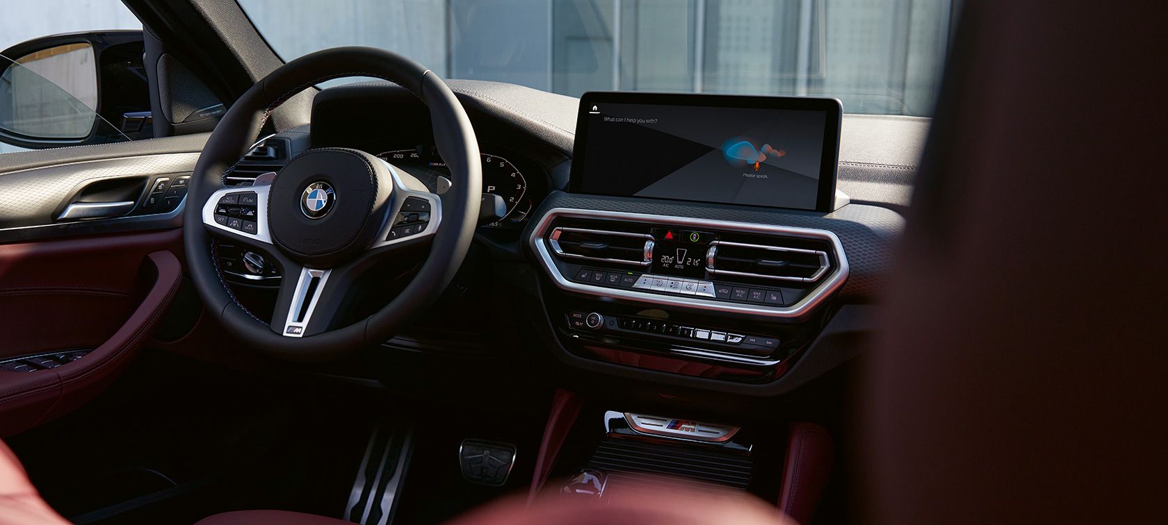 DESIGN HIGHLIGHTS OF THE BMW X4 IN THE INTERIOR.