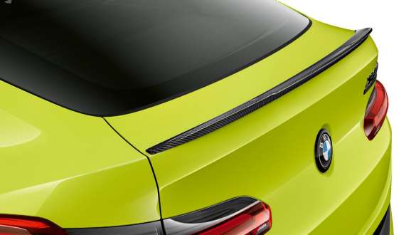  M Carbon rear spoiler.