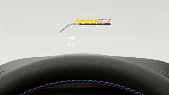  BMW Head-Up Display with M specific functions.