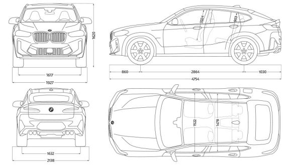 BMW X4 M Competition and other models.