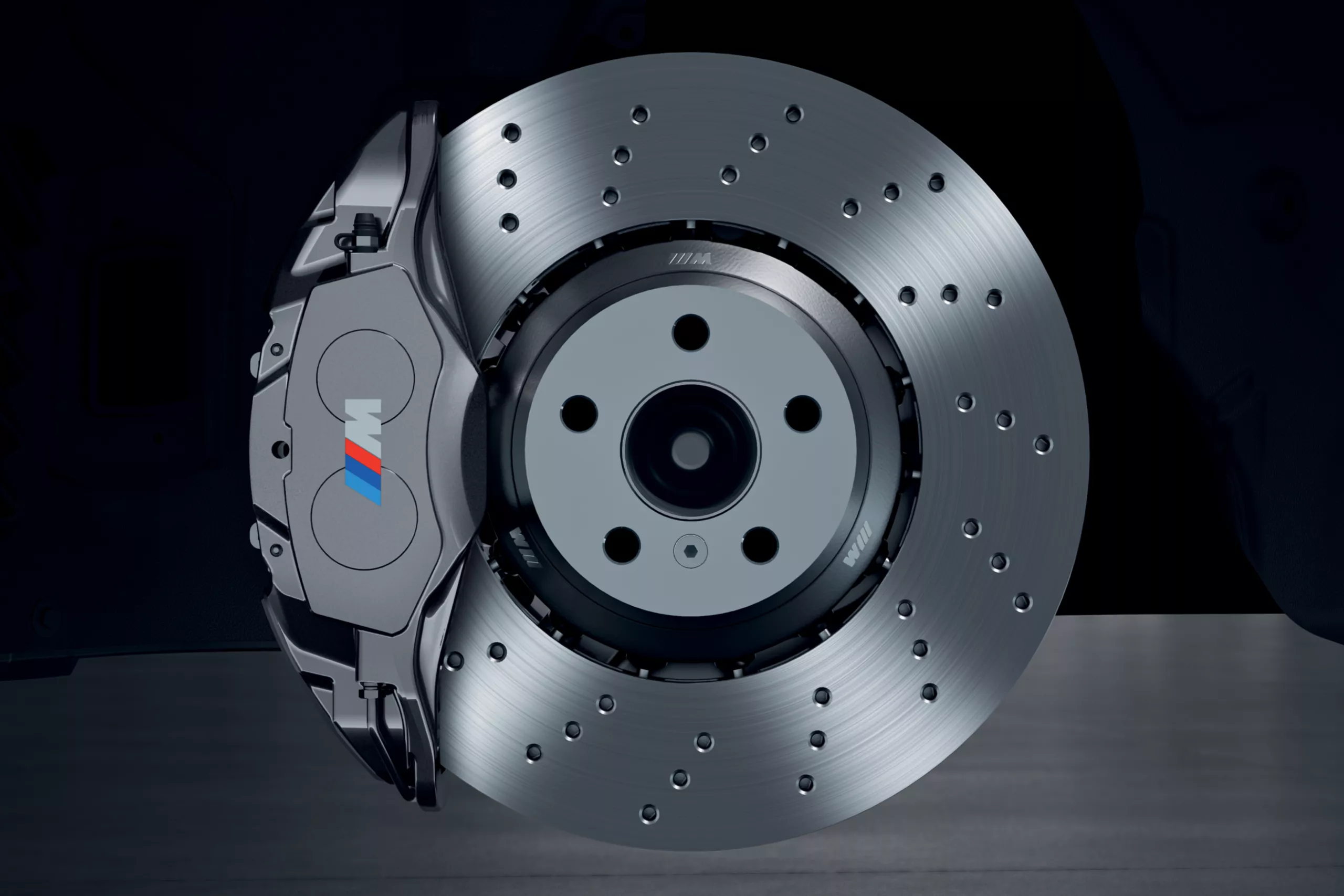 Lightweight construction, strong brake force.