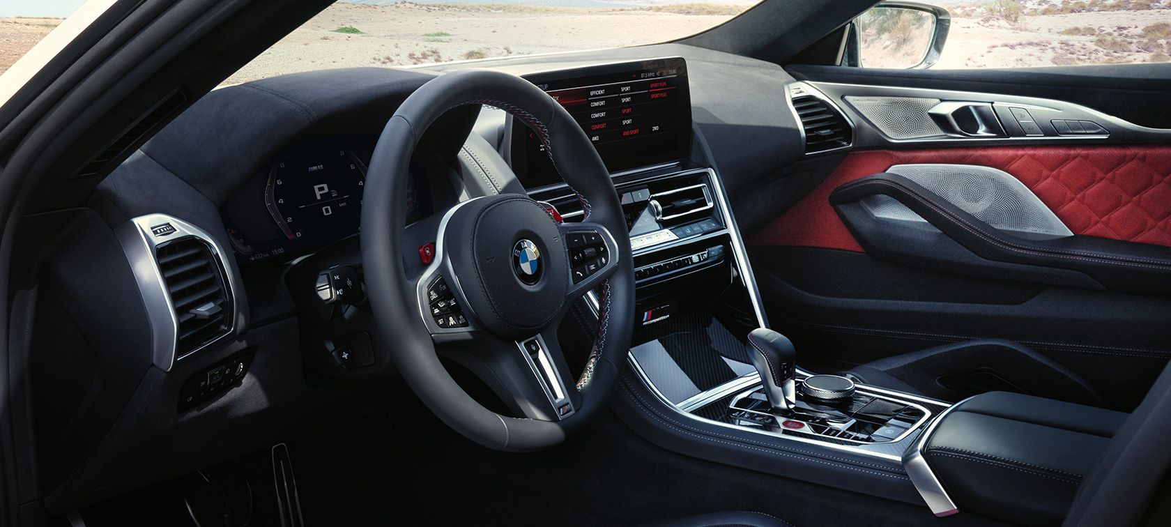 THE BMW 8 SERIES GRAN COUPÉ M MODELS: DRIVER'S COCKPIT & TECHNOLOGIES.