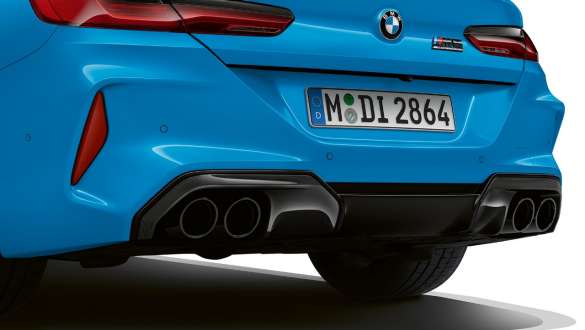  M Sport exhaust system.