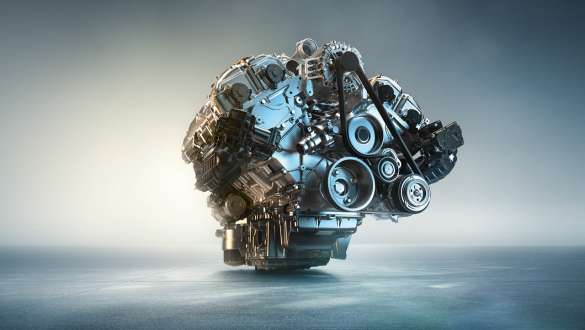  M TwinPower Turbo V8-cylinder petrol engine.
