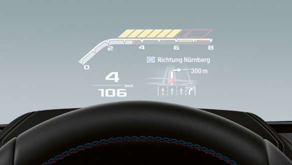  M specific Head-up display.