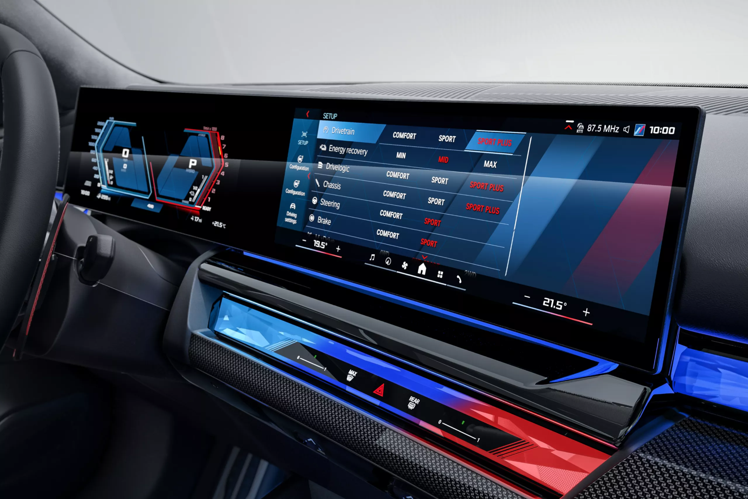 Operation is intuitive. The displays are always M.