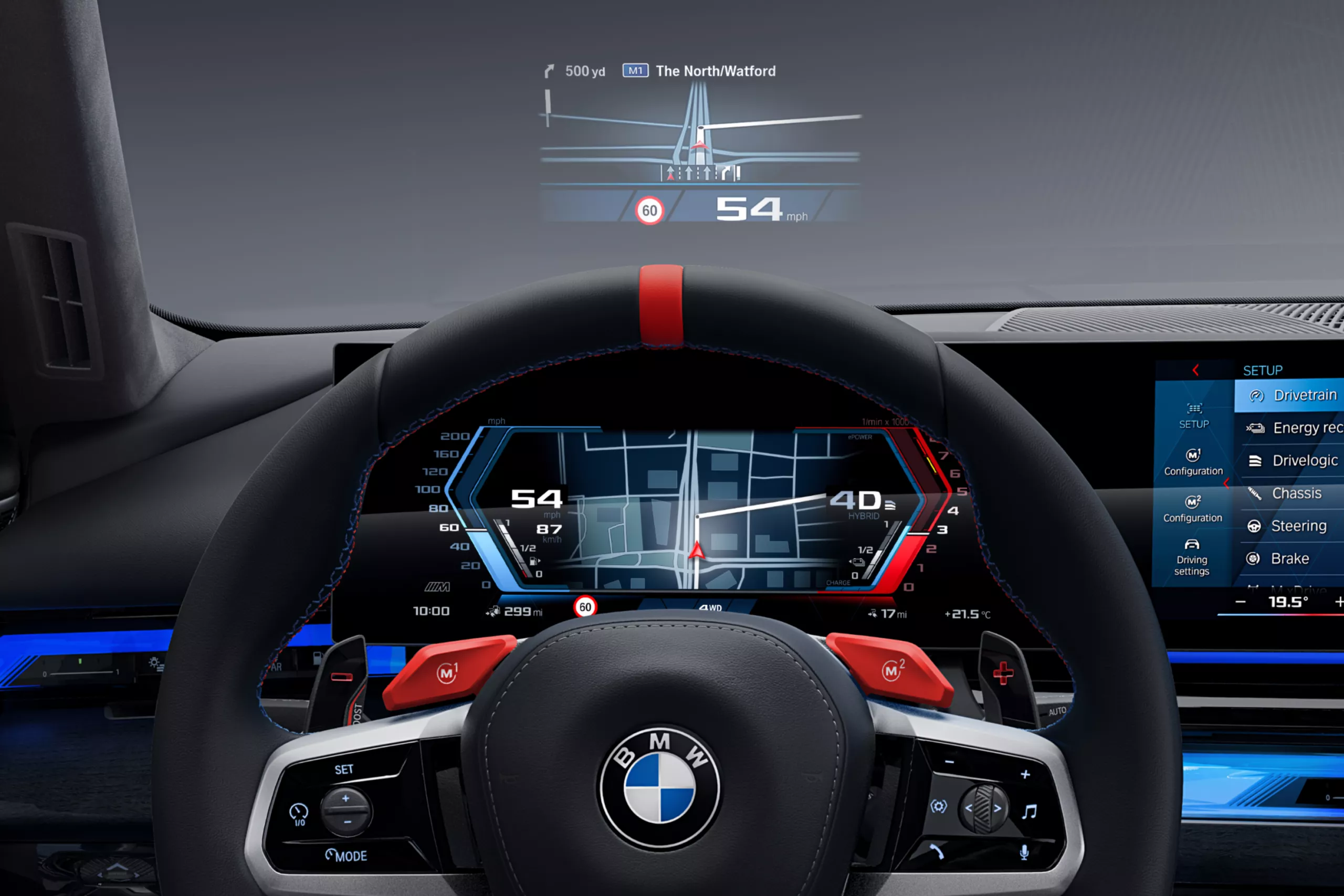 Intuitive control. M to the core.