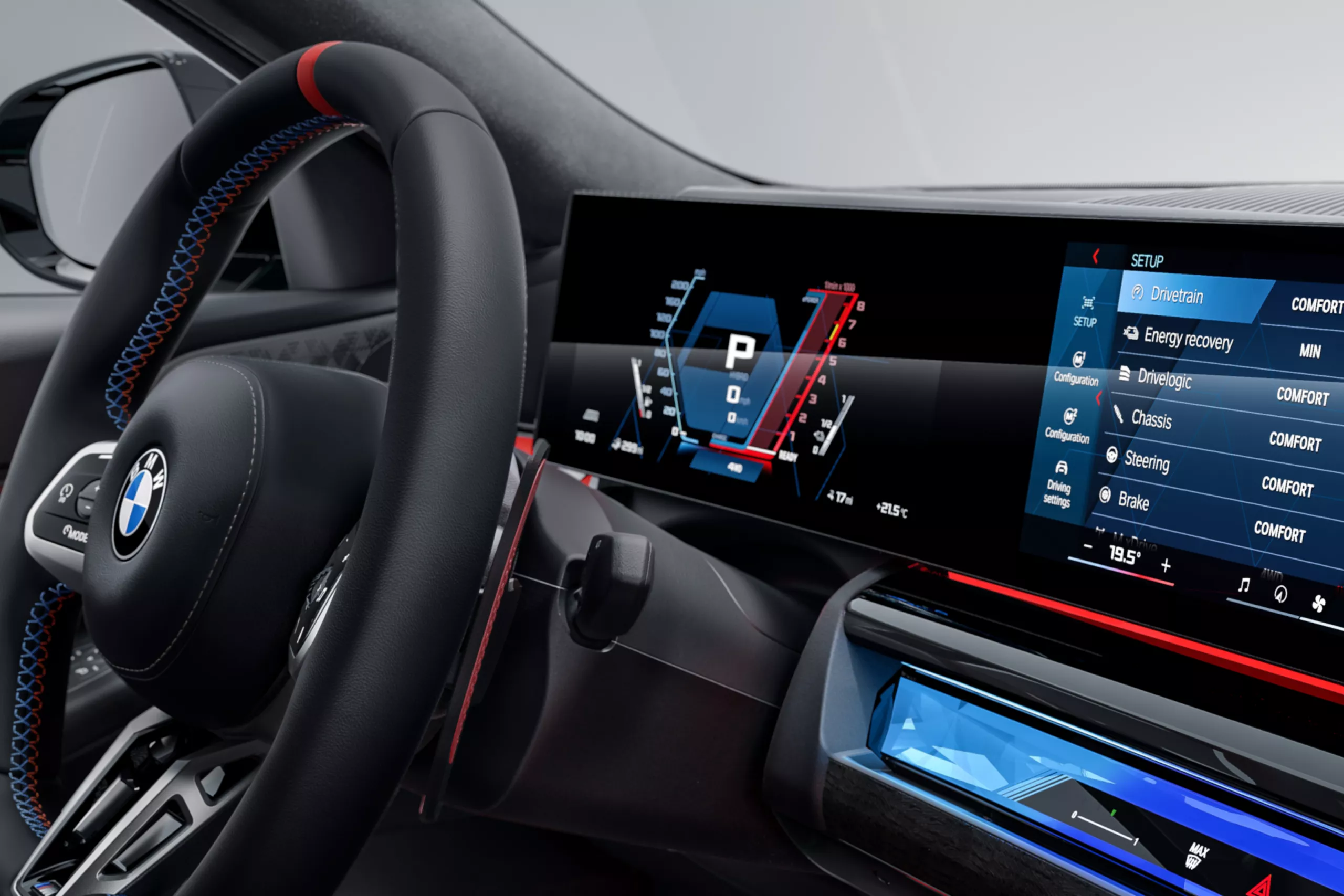 A customised driving experience.