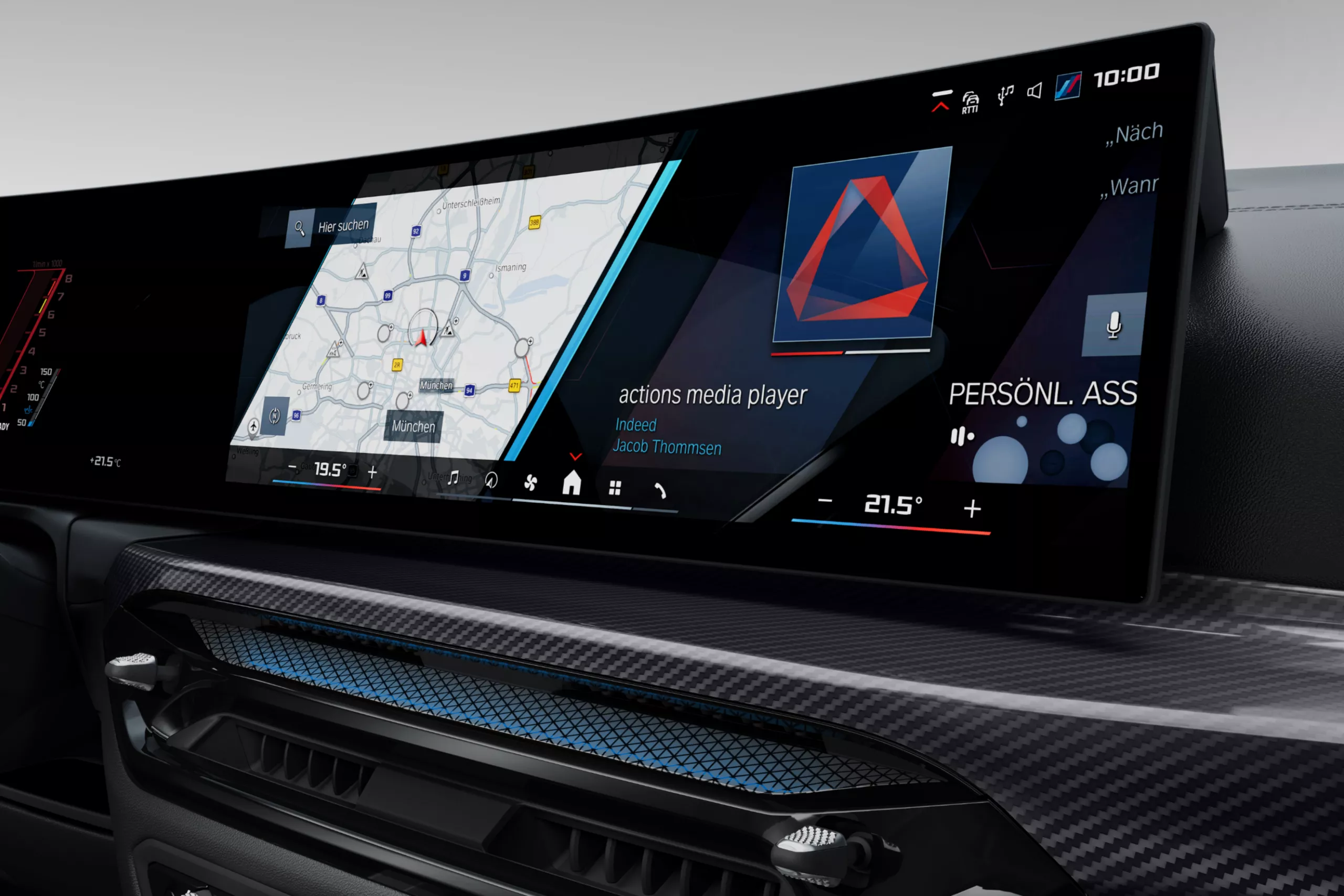 All functions effortlessly under control.