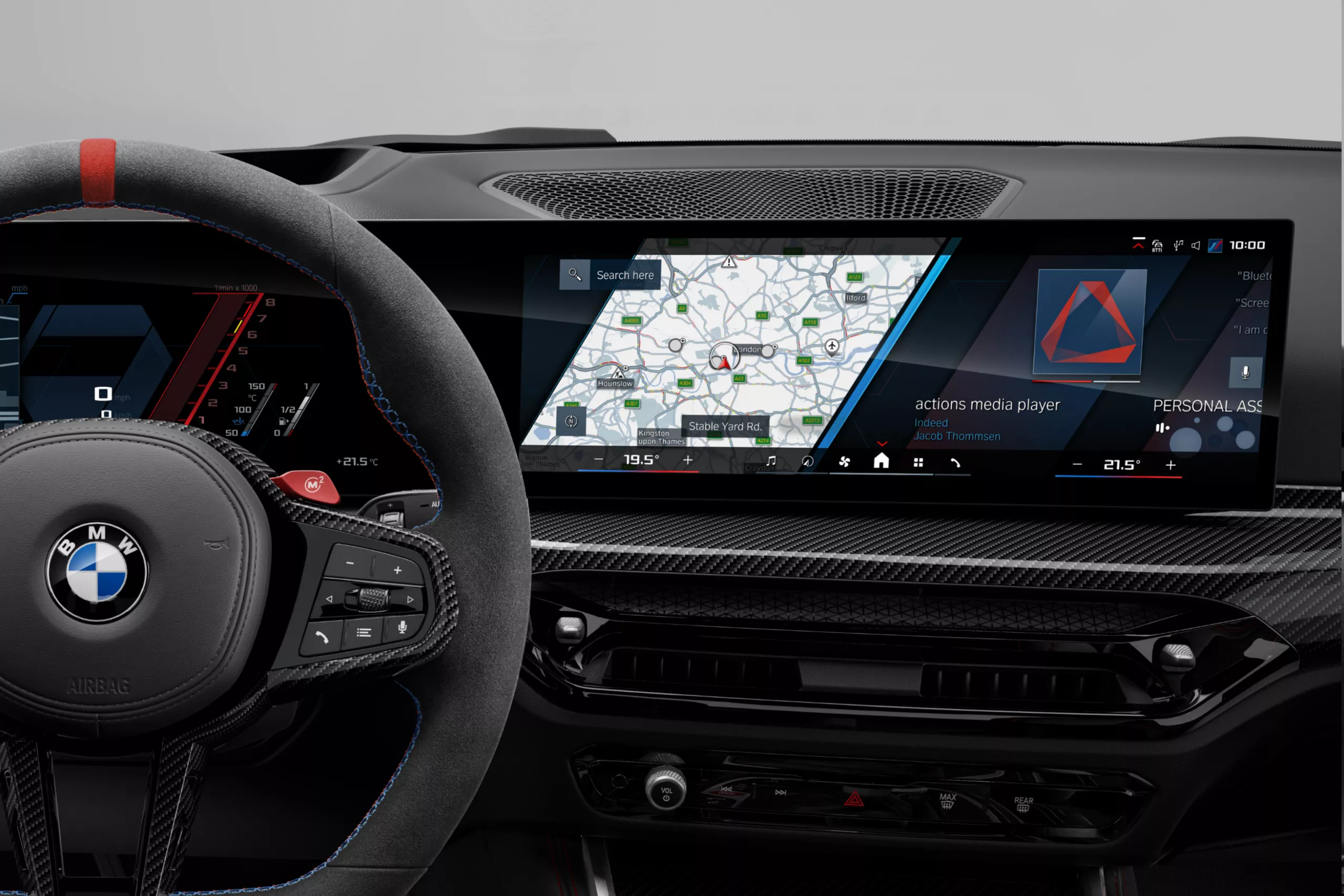 All functions effortlessly under control.