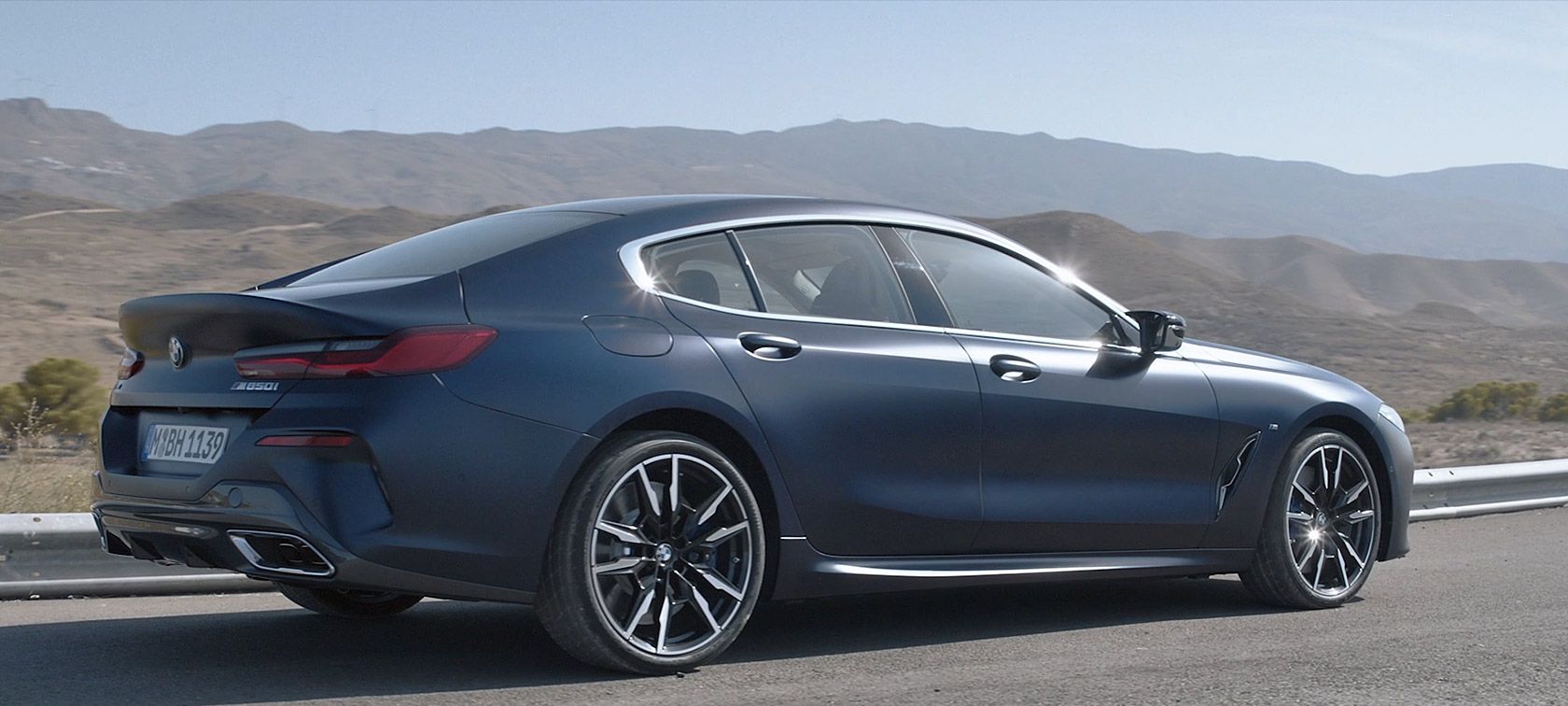 EXTERIOR HIGHLIGHTS OF THE BMW 8 SERIES GRAN COUPÉ.