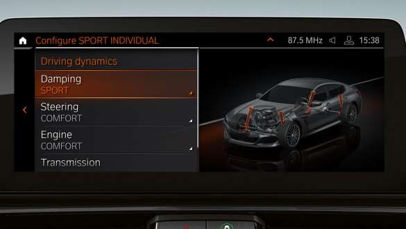  Adaptive M suspension.
