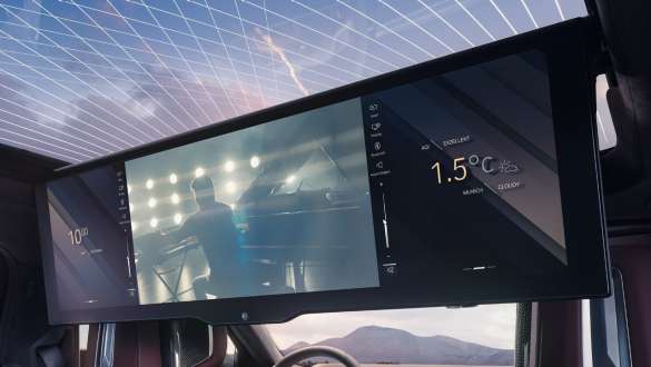  Rear-Seat Entertainment on a grand scale.