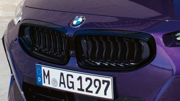  Single-frame double kidney grille.