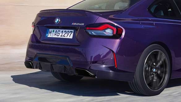  The rear design.
