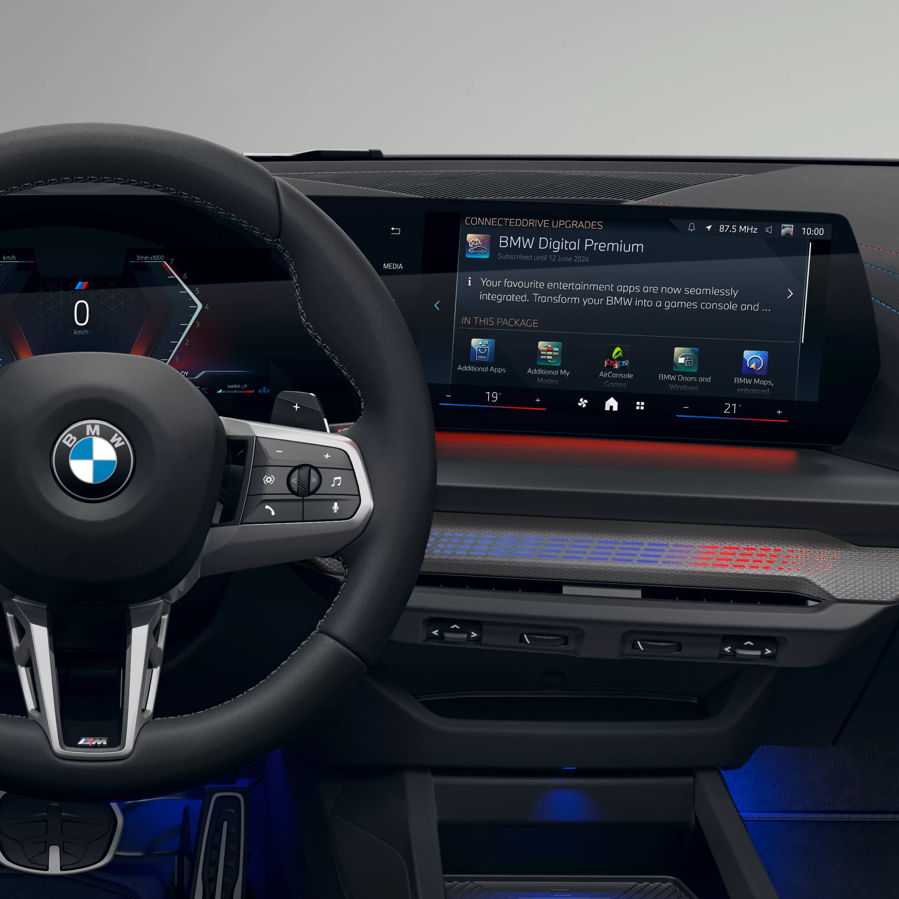 THE BMW DIGITAL PREMIUM EXPERIENCE ON THE GO.
