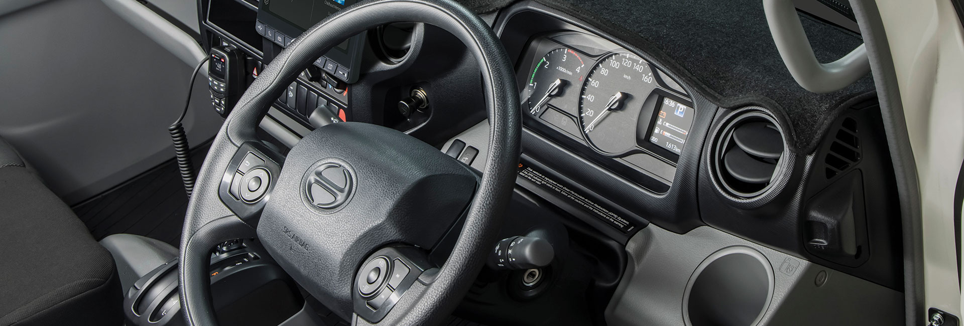 COMFORT DESIGNED FOR THE DRIVER