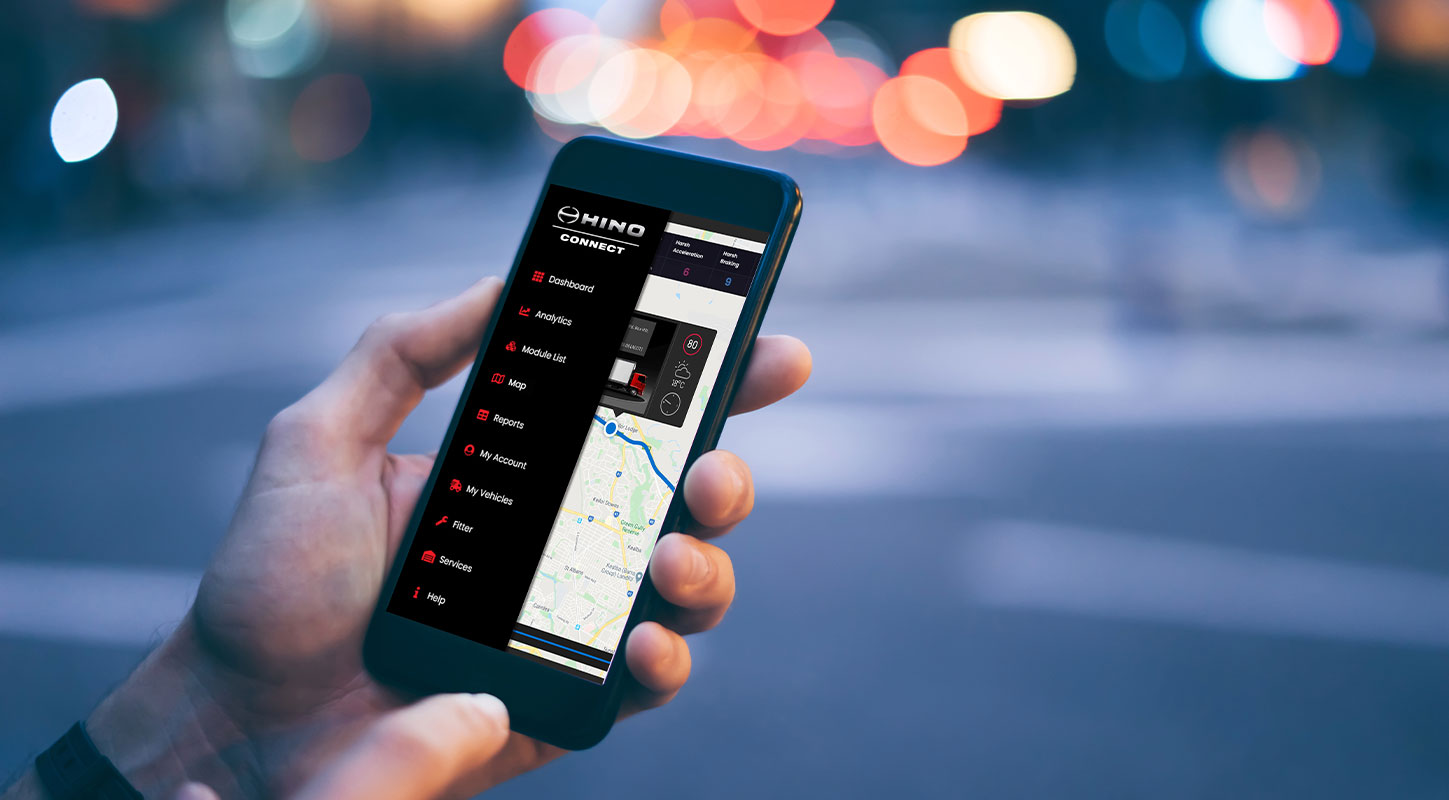 DIGITALLY TRANSFORM YOUR BUSINESS WITH HINO-CONNECT